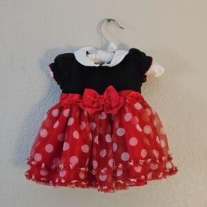 Disney Red and Black Polka Dot Dress